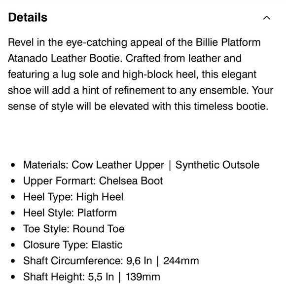 SOLD!!! SCHUTZ Billie Platform Leather Boot (BRAND NEW) - Picture 5 of 9